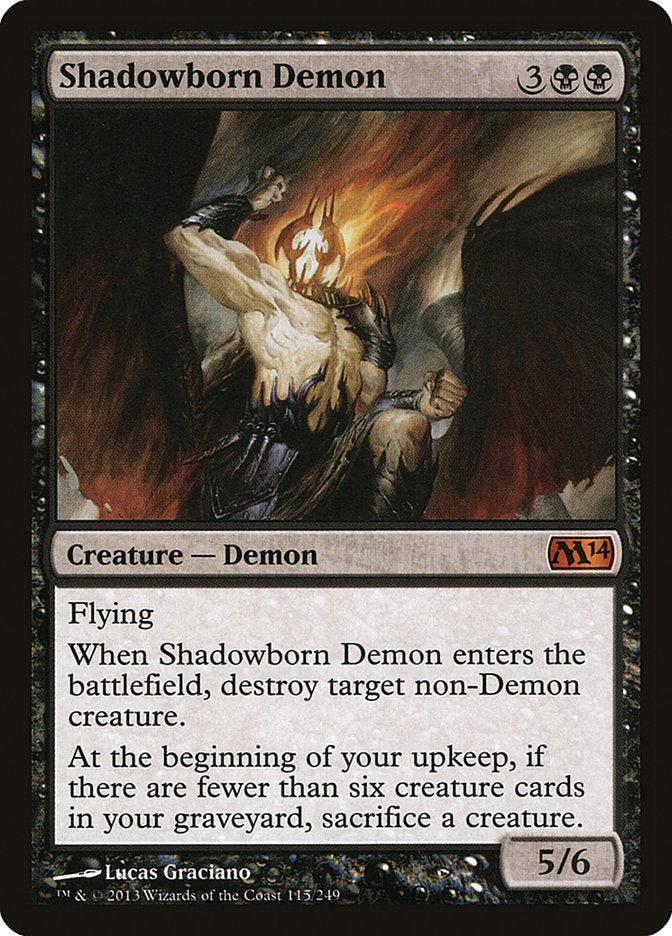 Shadowborn Demon [Magic 2014] | Webway Games
