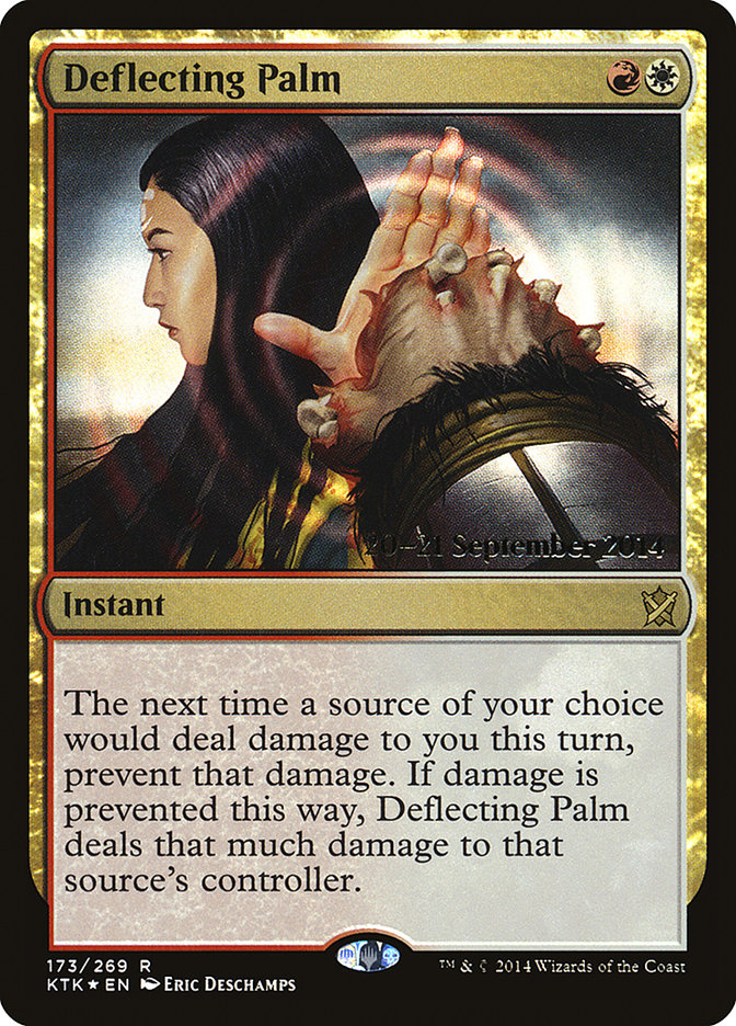 Deflecting Palm  [Khans of Tarkir Prerelease Promos] | Webway Games