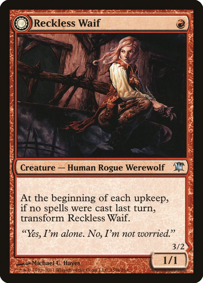 Reckless Waif // Merciless Predator [Innistrad] | Webway Games