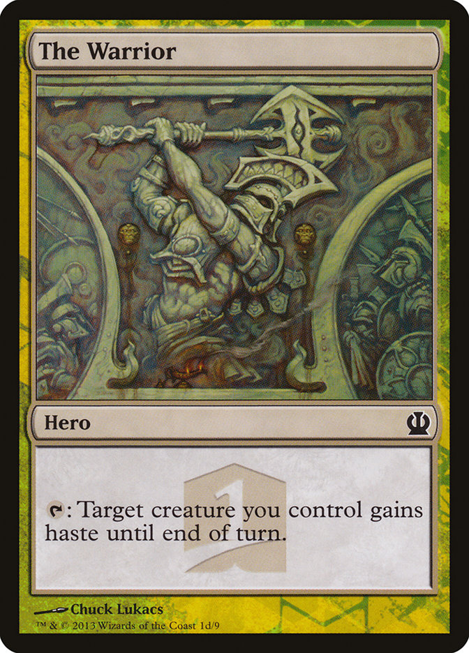 The Warrior [Theros Hero's Path] | Webway Games