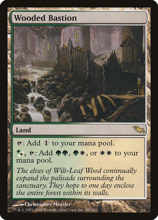 Wooded Bastion [Shadowmoor] | Webway Games