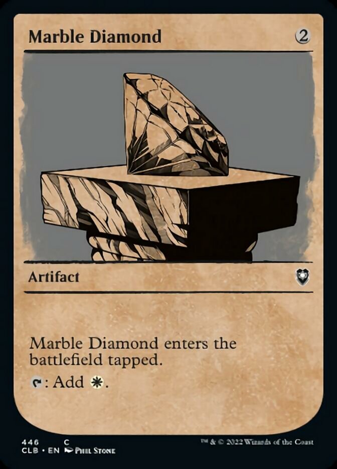 Marble Diamond (Showcase) [Commander Legends: Battle for Baldur's Gate] | Webway Games