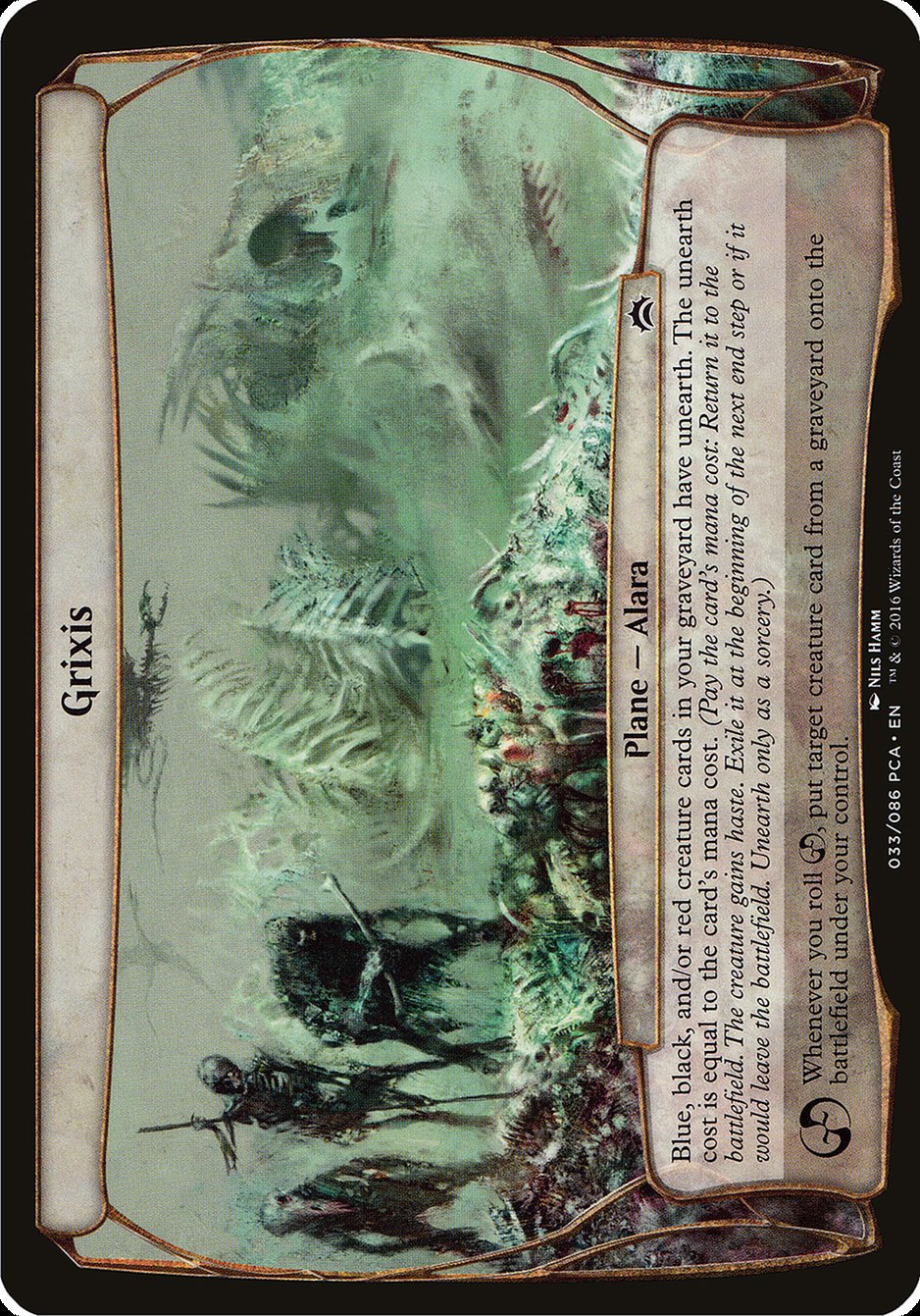 Grixis [Planechase Anthology Planes] | Webway Games