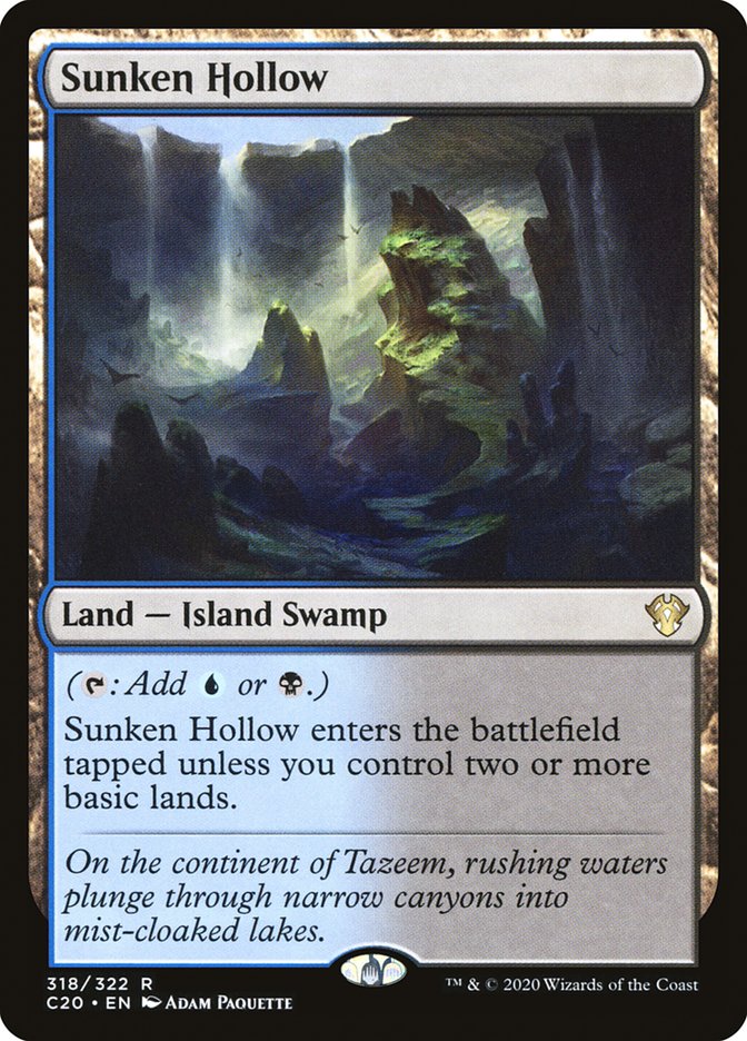 Sunken Hollow [Commander 2020] | Webway Games