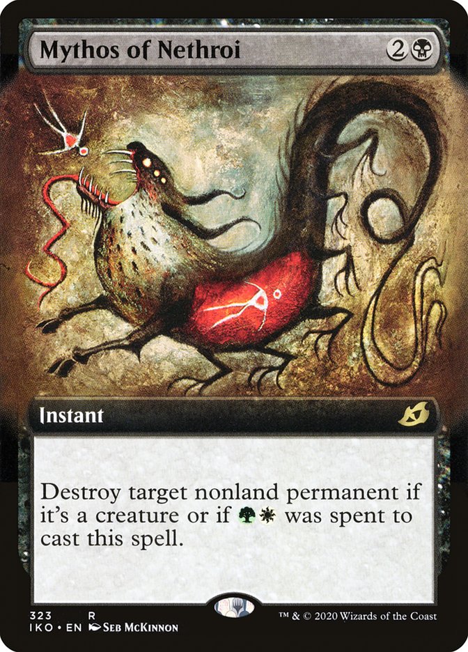 Mythos of Nethroi (Extended Art) [Ikoria: Lair of Behemoths] | Webway Games