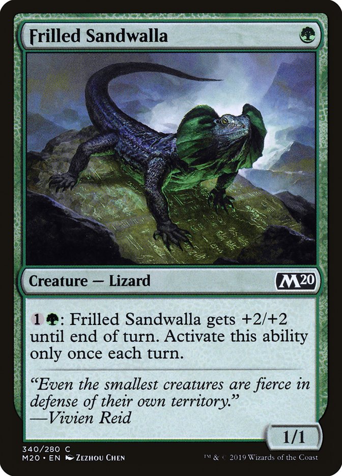 Frilled Sandwalla [Core Set 2020] | Webway Games