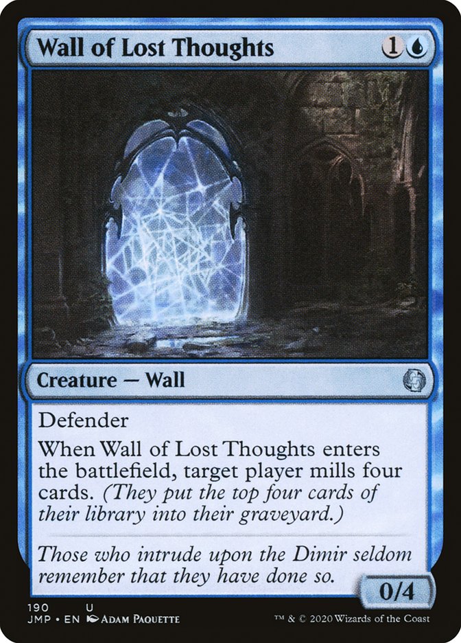 Wall of Lost Thoughts [Jumpstart] | Webway Games