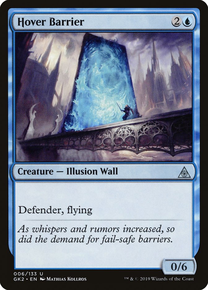 Hover Barrier [Ravnica Allegiance Guild Kit] | Webway Games