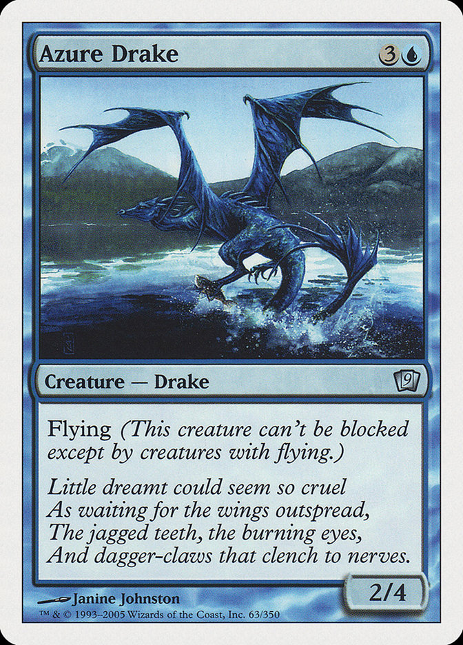 Azure Drake [Ninth Edition] | Webway Games