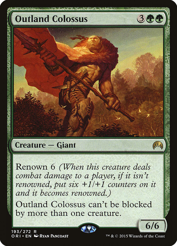 Outland Colossus [Magic Origins] | Webway Games