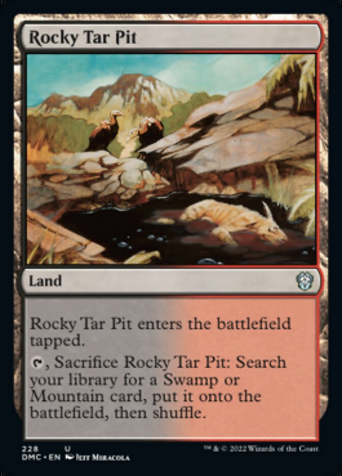 Rocky Tar Pit [Dominaria United Commander] | Webway Games