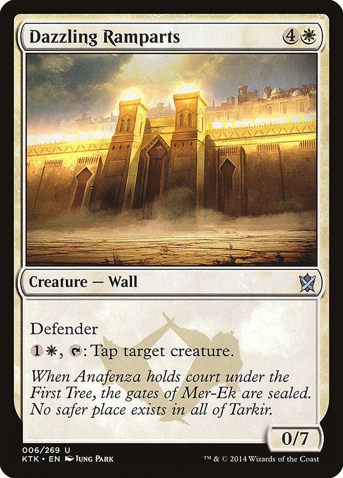 Dazzling Ramparts [Khans of Tarkir] | Webway Games