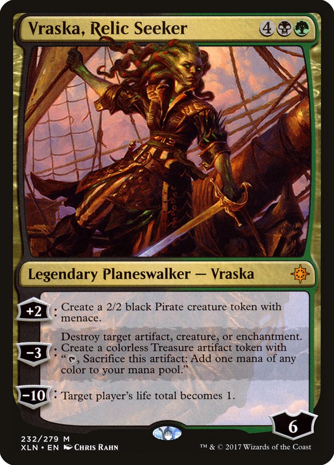 Vraska, Relic Seeker [Ixalan] | Webway Games
