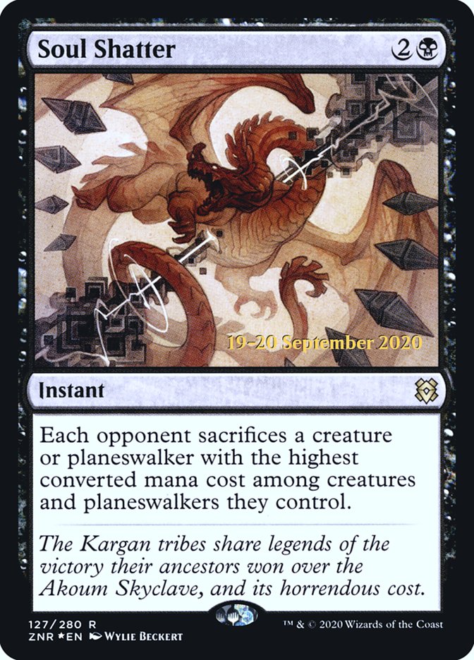 Soul Shatter  [Zendikar Rising Prerelease Promos] | Webway Games