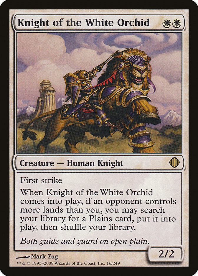 Knight of the White Orchid [Shards of Alara] | Webway Games