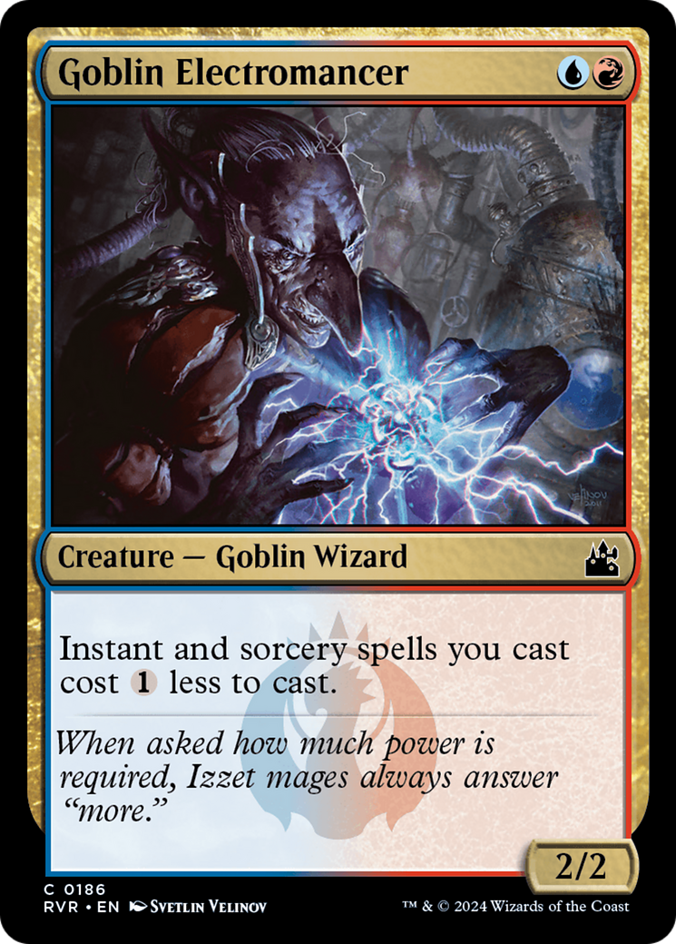 Goblin Electromancer [Ravnica Remastered] | Webway Games