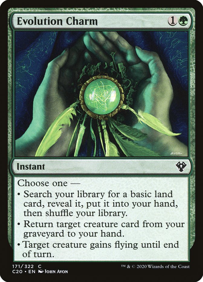 Evolution Charm [Commander 2020] | Webway Games