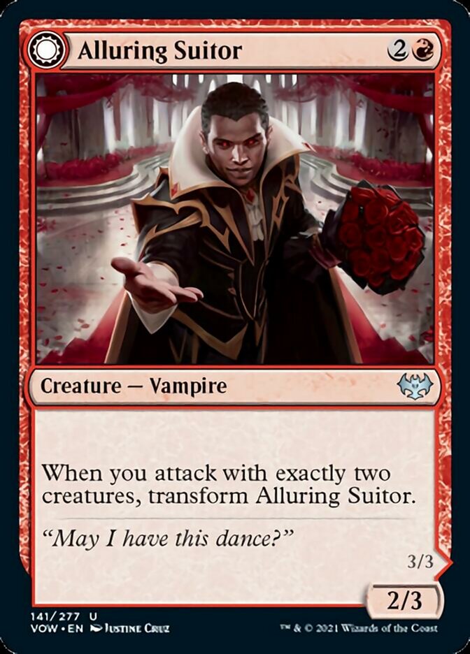 Alluring Suitor // Deadly Dancer [Innistrad: Crimson Vow] | Webway Games