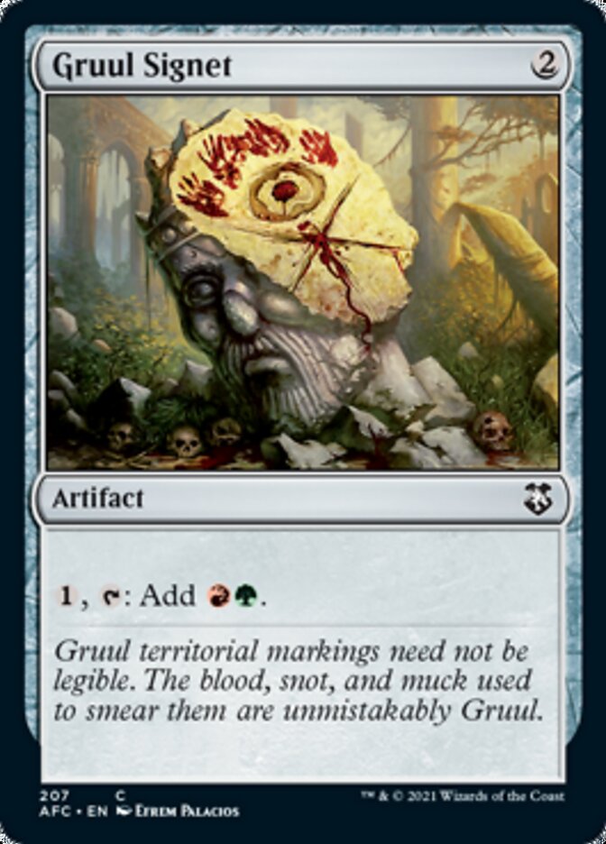 Gruul Signet [Dungeons & Dragons: Adventures in the Forgotten Realms Commander] | Webway Games