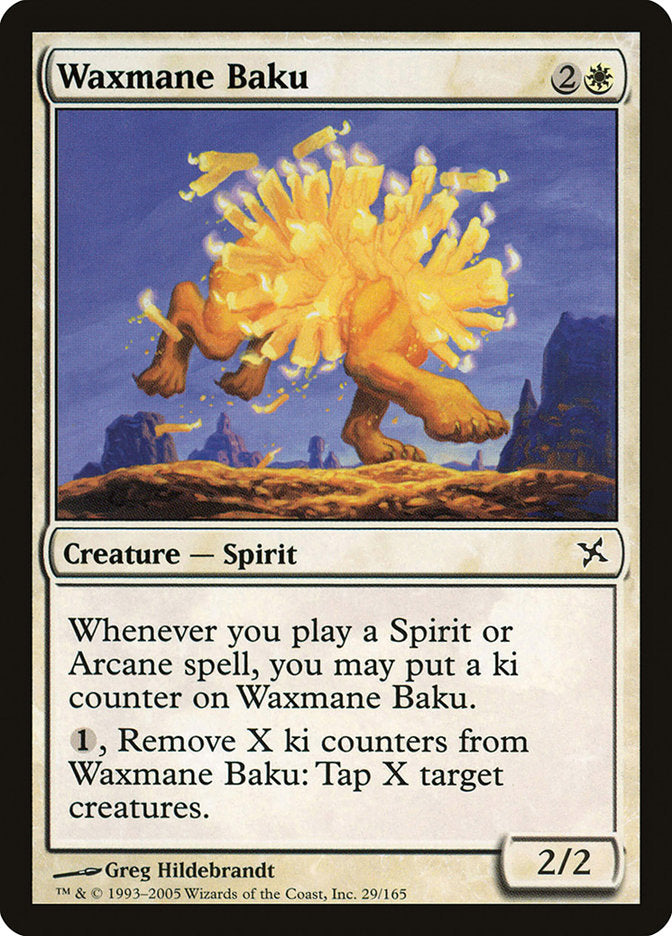 Waxmane Baku [Betrayers of Kamigawa] | Webway Games