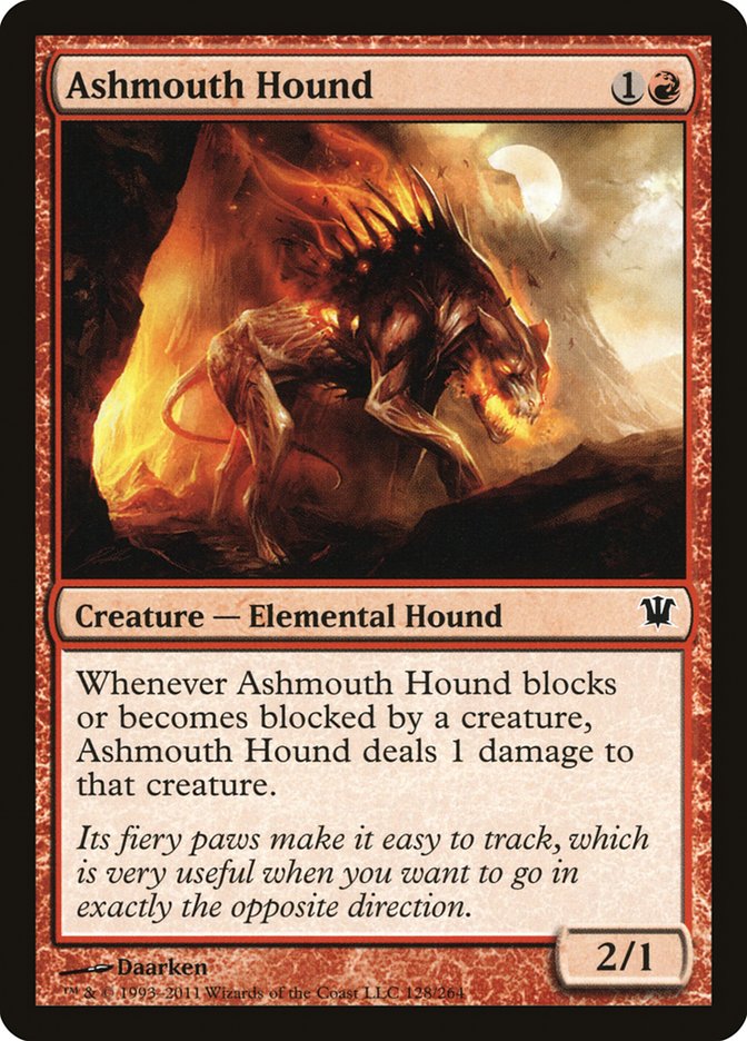 Ashmouth Hound [Innistrad] | Webway Games