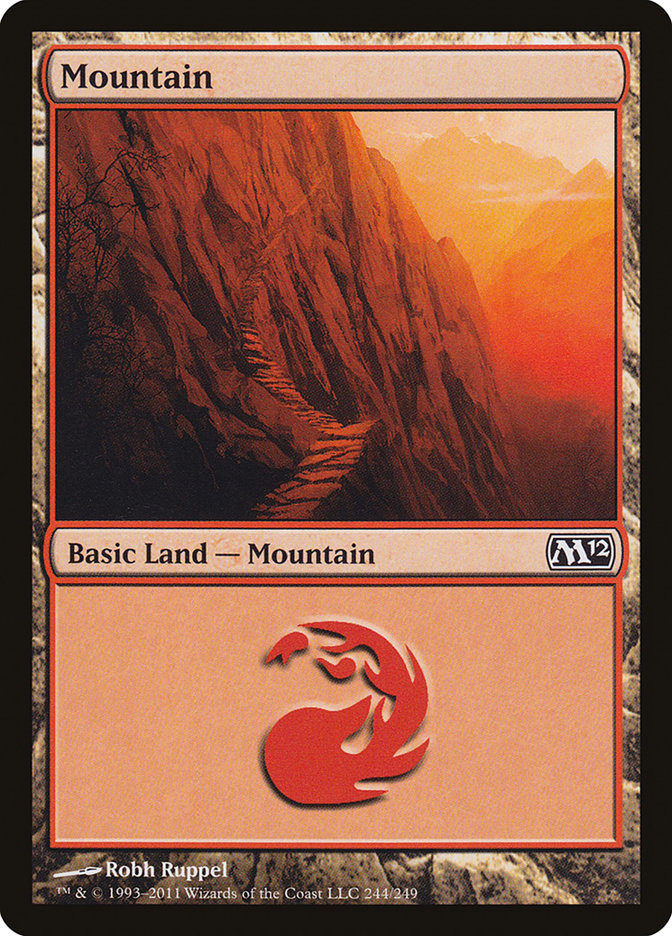 Mountain (#244) [Magic 2012] | Webway Games