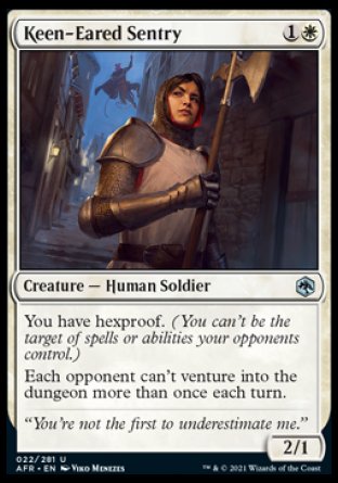 Keen-Eared Sentry [Dungeons & Dragons: Adventures in the Forgotten Realms] | Webway Games