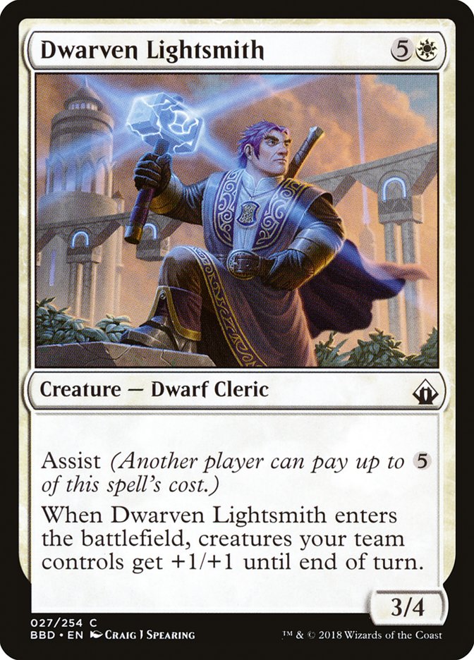 Dwarven Lightsmith [Battlebond] | Webway Games
