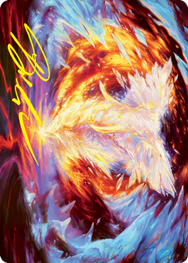 Magma Opus Art Card (Gold-Stamped Signature) [Strixhaven: School of Mages Art Series] | Webway Games