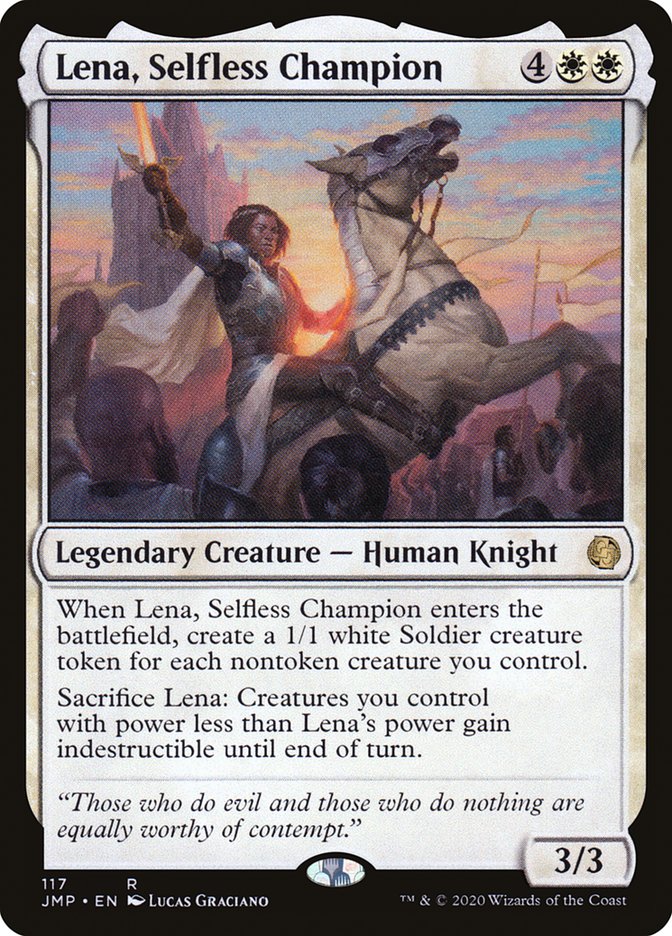 Lena, Selfless Champion [Jumpstart] | Webway Games