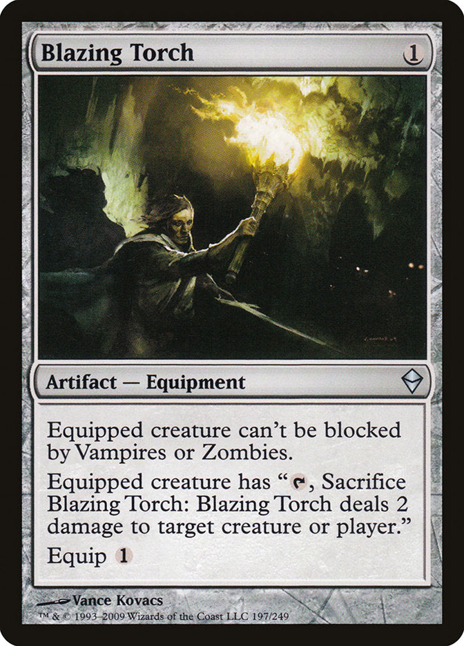Blazing Torch [Zendikar] | Webway Games