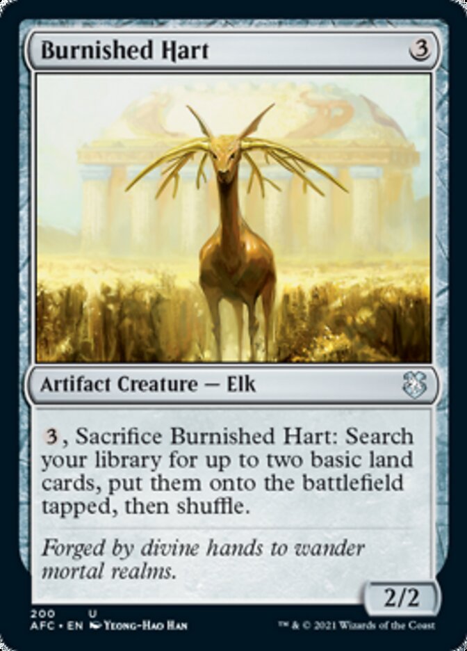 Burnished Hart [Dungeons & Dragons: Adventures in the Forgotten Realms Commander] | Webway Games