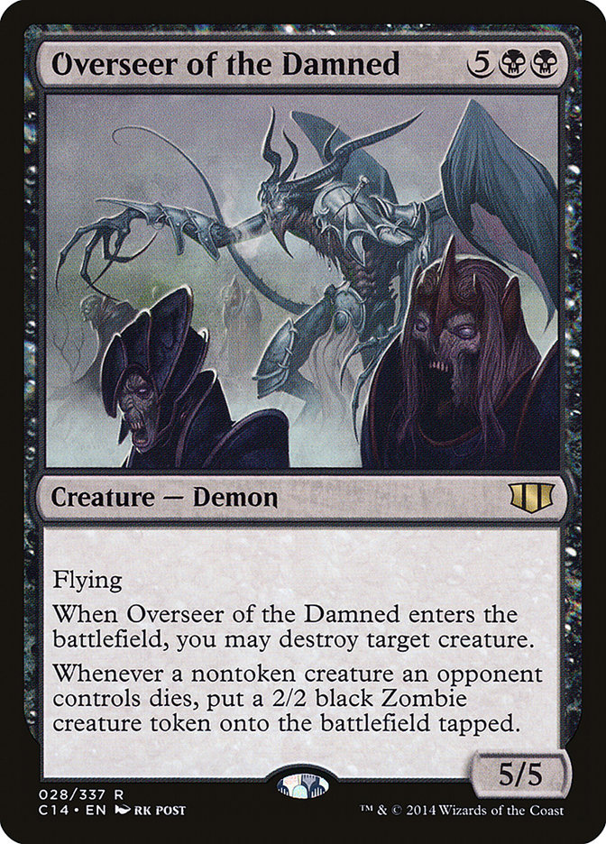 Overseer of the Damned [Commander 2014] | Webway Games