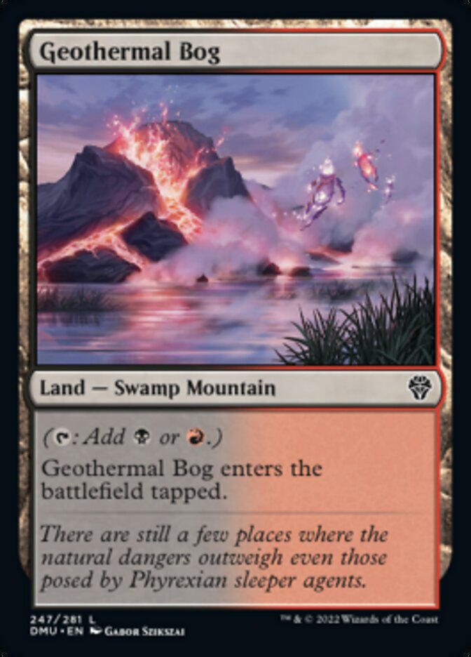 Geothermal Bog [Dominaria United] | Webway Games