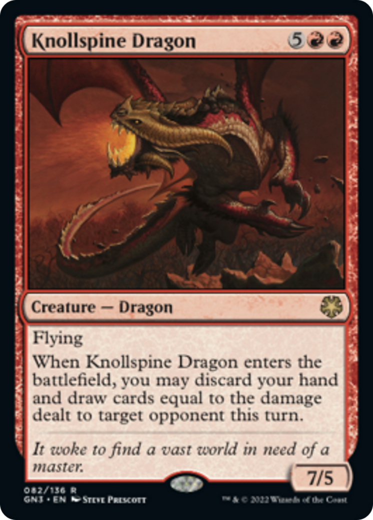 Knollspine Dragon [Game Night: Free-for-All] | Webway Games