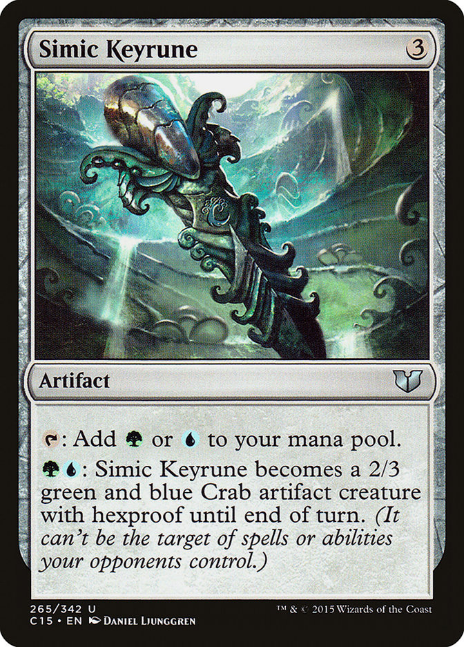 Simic Keyrune [Commander 2015] | Webway Games