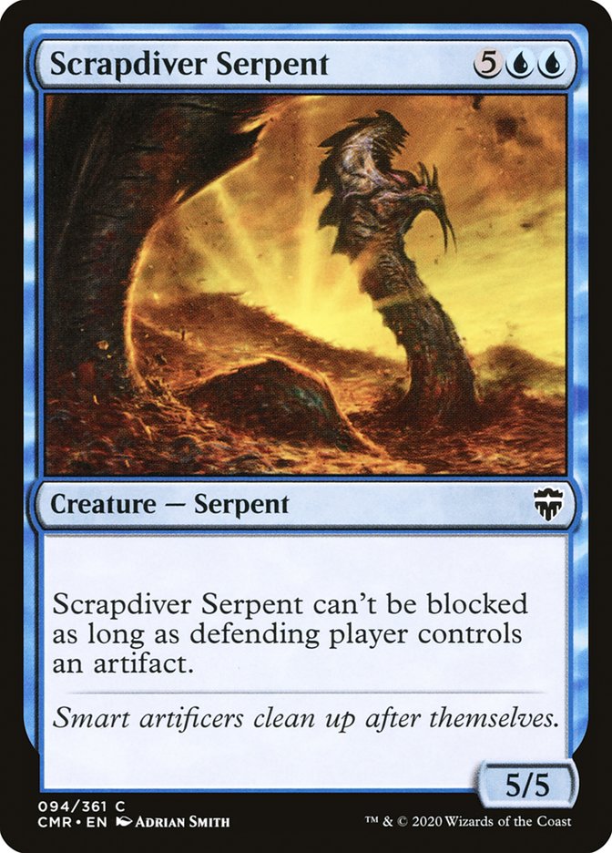 Scrapdiver Serpent [Commander Legends] | Webway Games