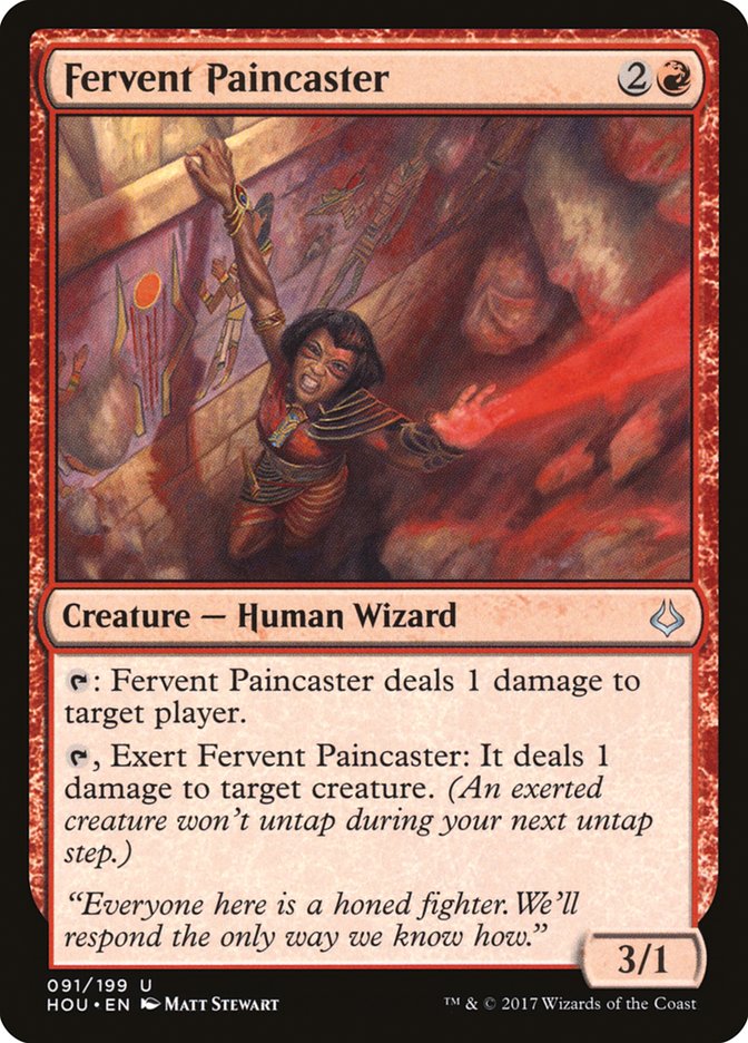 Fervent Paincaster [Hour of Devastation] | Webway Games