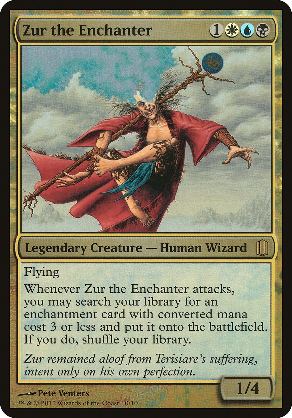 Zur the Enchanter (Commander's Arsenal) [Commander's Arsenal Oversized] | Webway Games