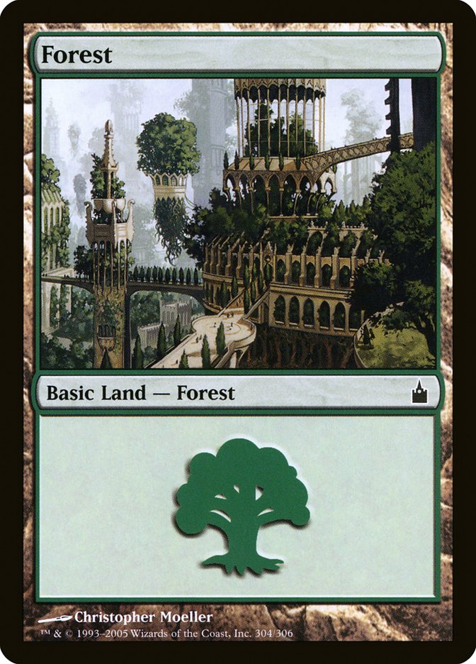 Forest (#304) [Ravnica: City of Guilds] | Webway Games
