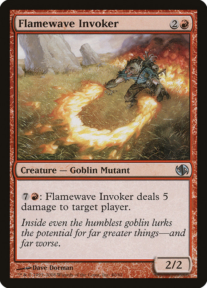 Flamewave Invoker [Duel Decks: Jace vs. Chandra] | Webway Games