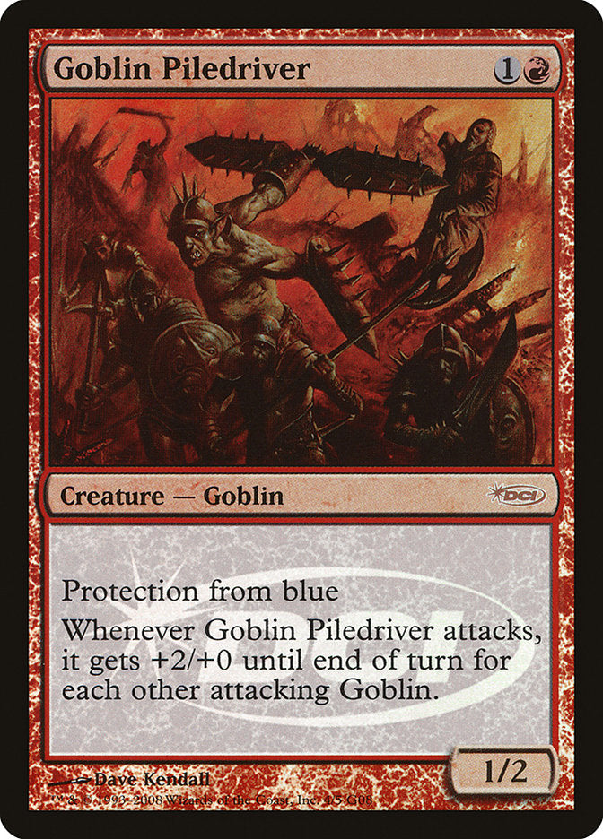 Goblin Piledriver [Judge Gift Cards 2008] | Webway Games