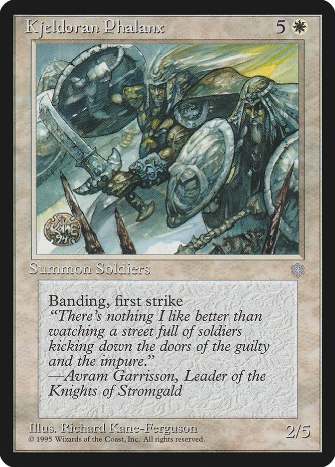 Kjeldoran Phalanx [Ice Age] | Webway Games