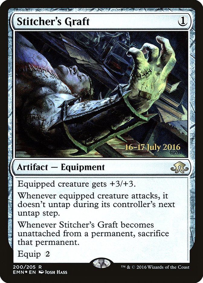 Stitcher's Graft  (Prerelease) [Eldritch Moon Prerelease Promos] | Webway Games