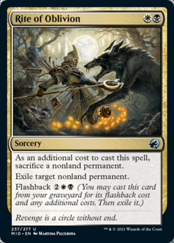 Rite of Oblivion [Innistrad: Midnight Hunt] | Webway Games