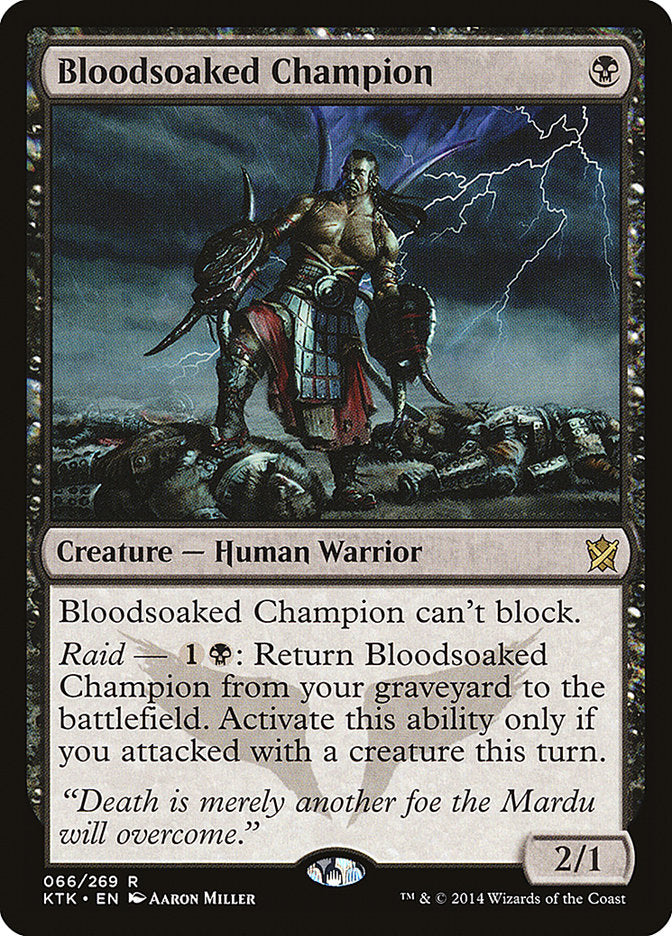 Bloodsoaked Champion [Khans of Tarkir] | Webway Games