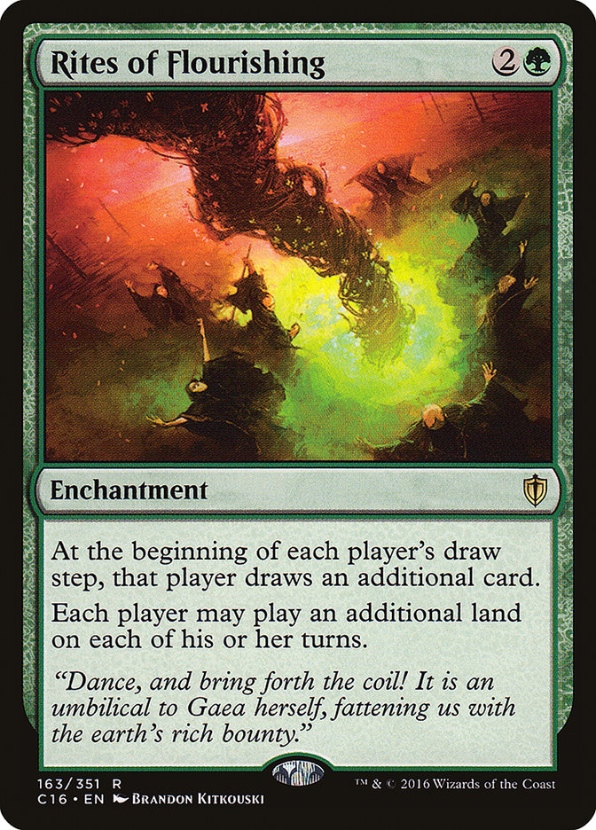 Rites of Flourishing [Commander 2016] | Webway Games
