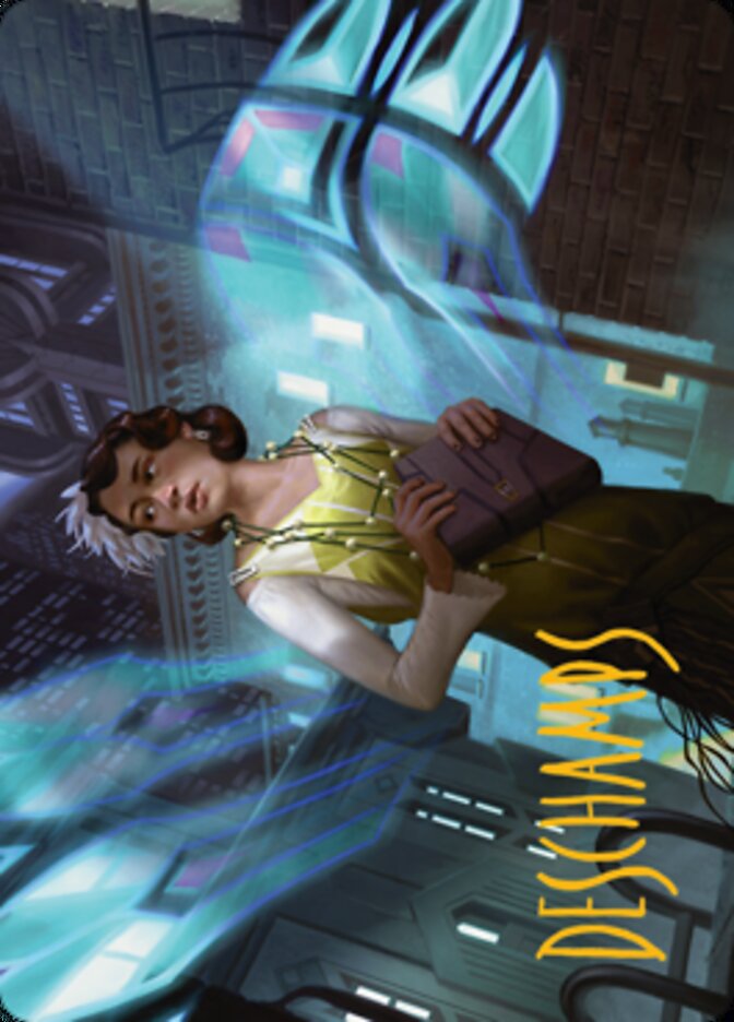 Giada, Font of Hope 1 Art Card (Gold-Stamped Signature) [Streets of New Capenna Art Series] | Webway Games
