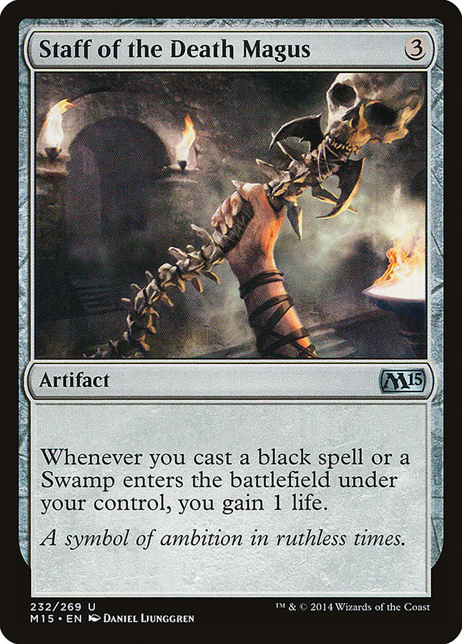 Staff of the Death Magus [Magic 2015] | Webway Games