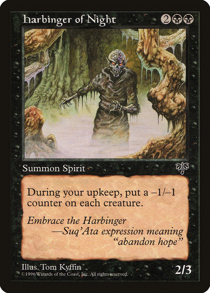 Harbinger of Night [Mirage] | Webway Games
